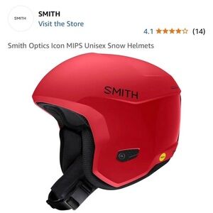 BNWT Smith Optics Icon MIPS ski helmet